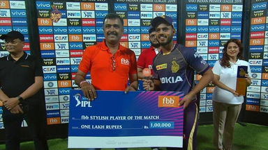 M02: KKR vs SRH – fbb Stylish Player of the Match – Nitish Rana