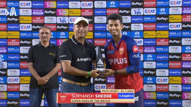 IPL 2026 M46: GT vs PBKS - Angel One Super Sixes of the Match - Suryansh Shedge