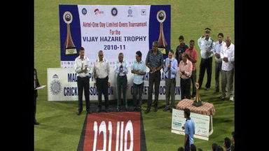 Jha v Guj, Vijay Hazare Trophy 2011 Finals: Match presentation