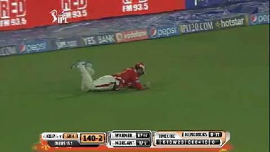 M48: SRH vs KXIP – Eoin Morgan Wicket