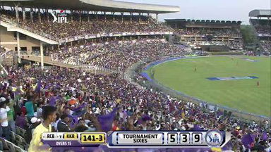 M49: KKR vs RCB – Shakib Al Hasan Six