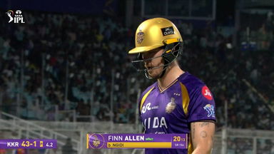 IPL 2026 M70: KKR vs DC - Finn Allen Wicket