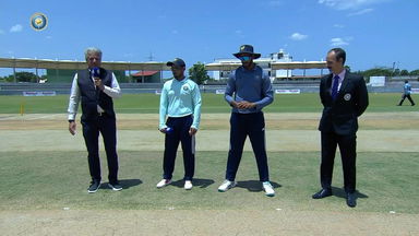 Prof D B Deodhar Trophy 2023-24,  Central Zone v West Zone: Toss