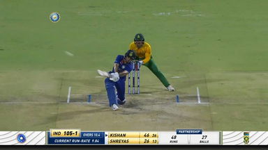 IND vs SA 2022, 1ST T20I: Ishan Kishan Six