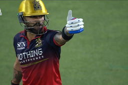 Sundar Overthrows, Kohli says Thanks