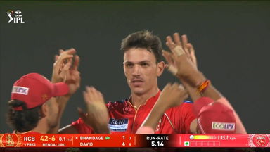 IPL 2025 M34: RCB vs PBKS - Fall of Wickets