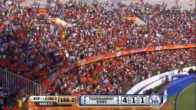 M39: SRH vs KXIP –  David Warner Six