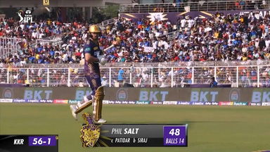 M36: KKR vs RCB – Phil Salt Wicket