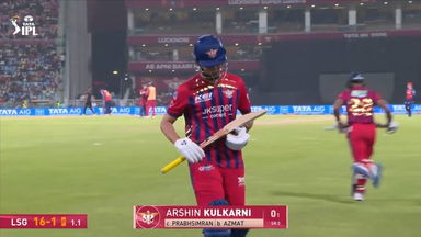 IPL 2026 M68: LSG vs PBKS - Arshin Kulkarni Wicket