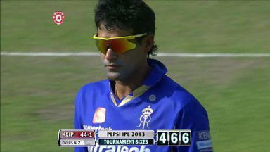 M55: KXIP vs RR – Shaun Marsh Six