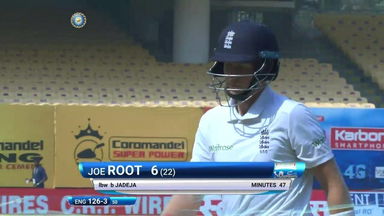 IND vs ENG 2016 - 5th Test day 5 : Joe Root Wicket