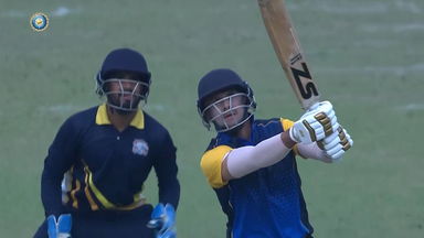 Syed Mushtaq Ali Trophy 2022 SF1 : 4, 6, 6: Sumeet Verma goes after Mayank Markande