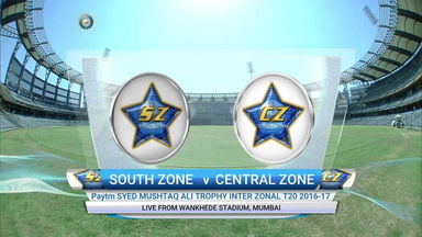 T20 Zonal League, 2016-17 : South Zone vs Central Zone – Highlights