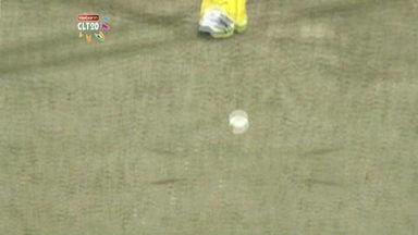 M21: RR vs CSK –  Dwayne Bravo lbw b Tambe