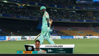 M31: LSG vs RCB – Jason Holder Wicket