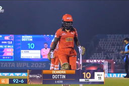 Wicket: Match 19, Mumbai Indians vs Gujarat Giants, WPL 2025: Deandra Dottin Wicket