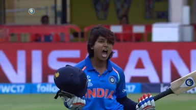Punam Raut's gritty century