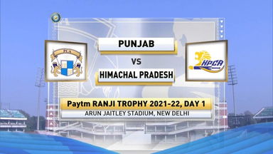 Ranji Trophy 2021-22, Punjab v Himachal Pradesh, Day 1: Match Highlights