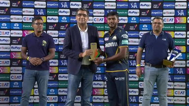 M45: GT vs RCB – RuPay On-The-Go 4s of the Match – Sai Sudharsan