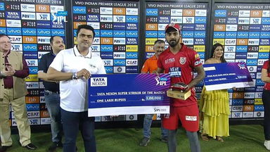 M02: KXIP vs DD – TATA nexon super striker of the match – KL Rahul
