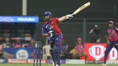 Too easy: Prithvi’s one-hand SIX