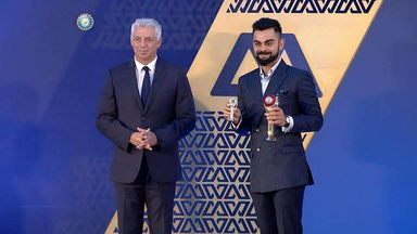 ICC Men's cricketer of the year: Virat Kohli awarded with the Sir Garfield Sobers Trophy