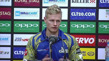 CLT20 2014 M12: COB vs BT  –   Press Conference – Sybrand Engelbrecht