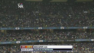 M62: MI vs SRH – Shikhar Dhawan Wicket