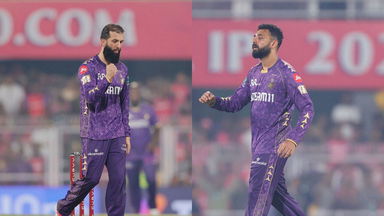 Spin twins Varun Chakaravarthy & Moeen Ali spin a web vs RR