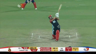 M45: DD vs RCB – AB de Villiers Six