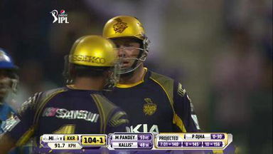M1: MI vs KKR – Jacques Kallis Six