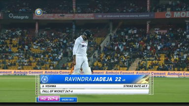 IND vs SL 2022, 2nd Test, Day 2: Ravindra Jadeja Wicket