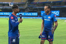 On the mic with Rahul Chahar and Anukul Roy