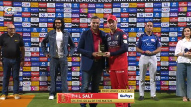 IPL 2026 M20: MI vs RCB - RuPay On-The-Go 4s of the Match - Phil Salt