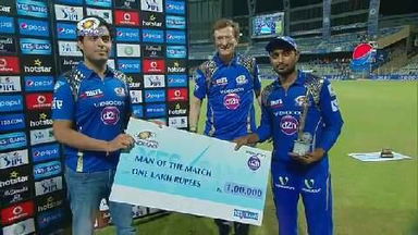 M32: MI vs RR – Man of the Match – Ambati Rayudu