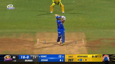 M29: MI vs CSK – Rohit Sharma Six