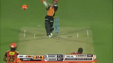 M48: SRH vs KXIP – David Warner Six