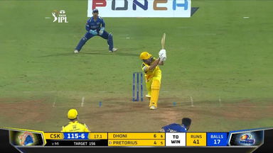 M33: MI vs CSK – Dwaine Pretorius Six