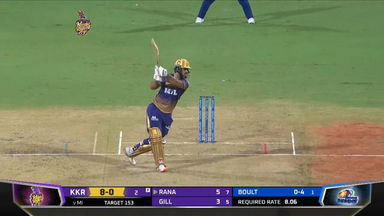 M05: KKR vs MI – Nitish Rana Six