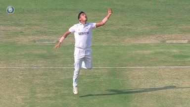 Ranji Trophy 2024/25, Maharashtra vs Services: Sensational Seven: Amit Shukla sparkles with splendid spell of 7/65