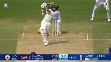 IND vs ENG 2024, 2ND Test: Yashasvi Jaiswal Six