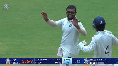 Duleep Trophy 2026 Final, EZ vs SZ, Day 4 (Session 1 & 2): Match Highlights