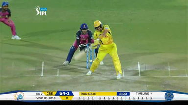 M43: RR vs CSK –  Shane Watson Six
