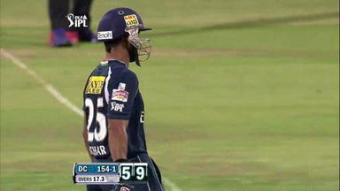 Match 50 RCB vs DC – Dhawan's Six