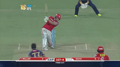 M11: KKR vs KXIP – David Miller Six