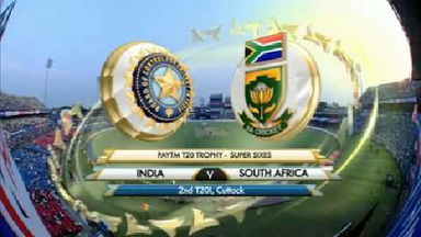 2ND T20I: IND vs SA  –   Super Sixes