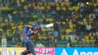 HUGE! Pooran smashes 91m maximum
