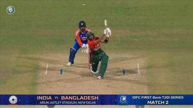 IND vs BAN 2024, 2nd T20I: Mahmudullah Six