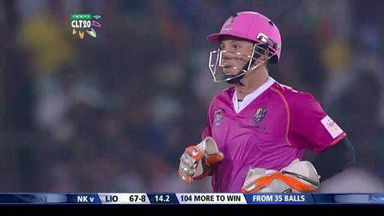 Q3: NK vs LIO –  Imran Ali Wicket