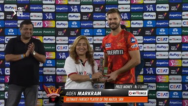 M18: SRH vs CSK – My11Circle Ultimate Fantasy Player of the Match – Aiden Markram